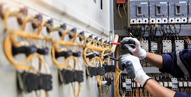 Professional Electrician technician working in Lochearn, MD